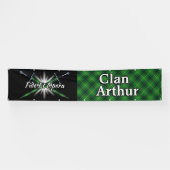 Highland Festival Clan Arthur MacArthur Tent Spandoek (Horizontaal)