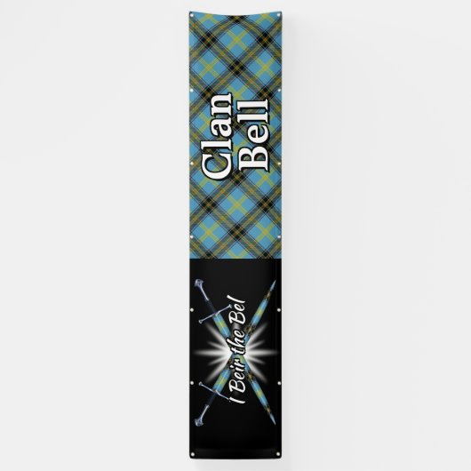 Highland Festival Clan Bell Tent Spandoek (Verticaal)