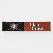 Highland Festival Clan Bruce Tent Spandoek (Horizontaal)