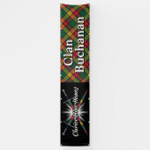 Highland Festival Clan Buchanan Tent Spandoek (Verticaal)