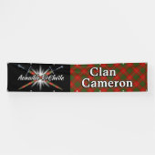Highland Festival Clan Cameron Tent Spandoek (Horizontaal)