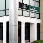 Highland Festival Clan Colquhoun Tent Spandoek (Buitenkant Gebouw)