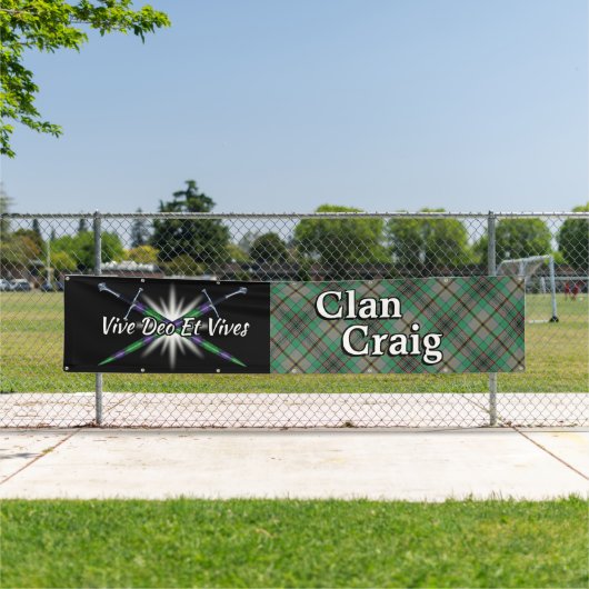 Highland Festival Clan Craig Tent Spandoek (Insitu)