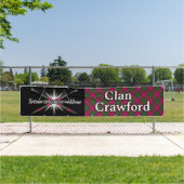 Highland Festival Clan Crawford Tent Spandoek (Insitu)