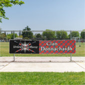 Highland Festival Clan Donnachaidh Tent Spandoek (Insitu)