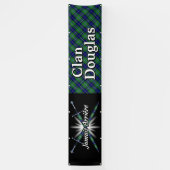 Highland Festival Clan Douglas Tent Spandoek (Verticaal)