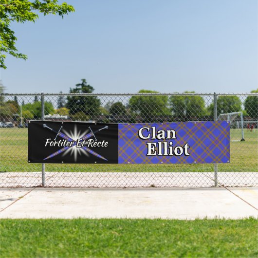 Highland Festival Clan Elliot Eliott Tent Spandoek (Insitu)