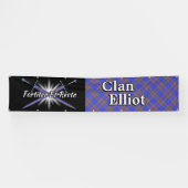 Highland Festival Clan Elliot Eliott Tent Spandoek (Horizontaal)