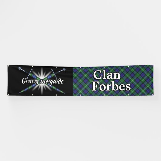 Highland Festival Clan Forbes Tent Spandoek (Horizontaal)