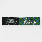 Highland Festival Clan Forsyth Tent Spandoek (Horizontaal)