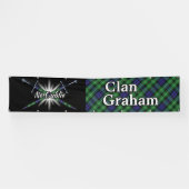 Highland Festival Clan Graham Tent Spandoek (Horizontaal)