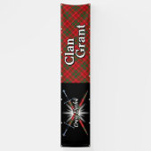 Highland Festival Clan Grant Tent Spandoek (Verticaal)