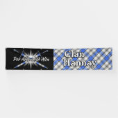 Highland Festival Clan Hannay Tent Spandoek (Horizontaal)
