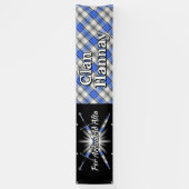 Highland Festival Clan Hannay Tent Spandoek (Verticaal)