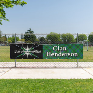 Highland Festival Clan Henderson Tent Spandoek