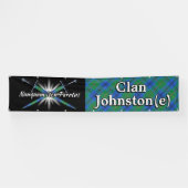 Highland Festival Clan Johnstone Johnston Tent Spandoek (Horizontaal)