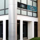 Highland Festival Clan Keith Tent Spandoek (Buitenkant Gebouw)