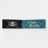 Highland Festival Clan Keith Tent Spandoek (Horizontaal)