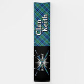 Highland Festival Clan Keith Tent Spandoek (Verticaal)