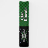 Highland Festival Clan Kincaid Tent Spandoek (Verticaal)