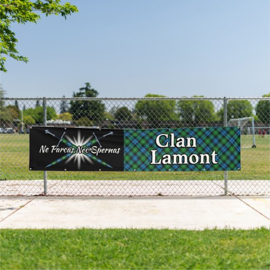 Highland Festival Clan Lamont Tent Spandoek (Insitu)