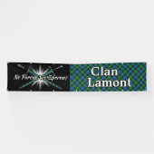 Highland Festival Clan Lamont Tent Spandoek (Horizontaal)