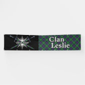 Highland Festival Clan Leslie Tent Spandoek (Horizontaal)