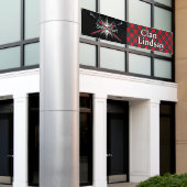 Highland Festival Clan Lindsay Tent Spandoek (Buitenkant Gebouw)