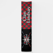 Highland Festival Clan Lindsay Tent Spandoek (Verticaal)