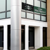 Highland Festival Clan MacAlpine Tartan Tent Spandoek (Buitenkant Gebouw)