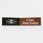 Highland Festival Clan MacAulay 2 Tent Banner (Horizontaal)