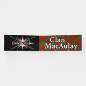 Highland Festival Clan MacAulay Tent Spandoek (Horizontaal)