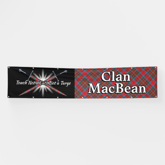 Highland Festival Clan MacBean Tent Spandoek (Horizontaal)