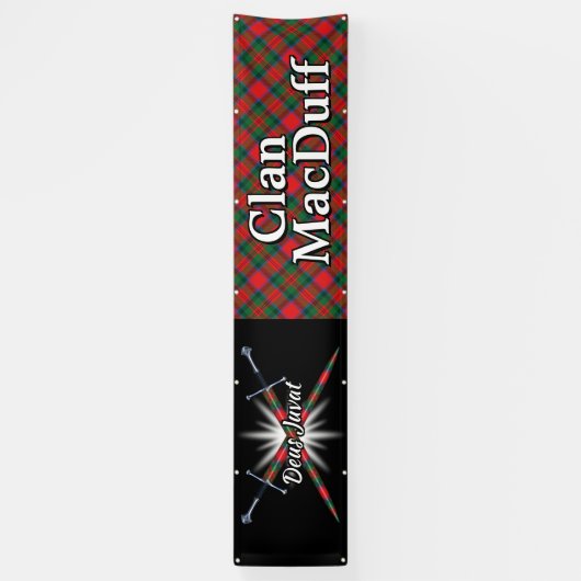 Highland Festival Clan MacDuff Tent Spandoek (Verticaal)