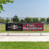 Highland Festival Clan MacGillivray Tent Spandoek (Insitu)