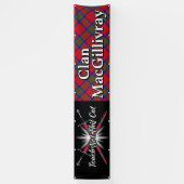 Highland Festival Clan MacGillivray Tent Spandoek (Verticaal)