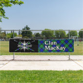 Highland Festival Clan MacKay Tent Spandoek (Insitu)