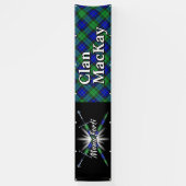 Highland Festival Clan MacKay Tent Spandoek (Verticaal)