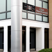 Highland Festival Clan MacKintosh Tent Spandoek (Buitenkant Gebouw)