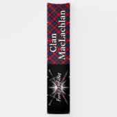 Highland Festival Clan MacLachlan Tent Spandoek (Verticaal)
