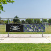 Highland Festival Clan MacLaren Tent Spandoek (Insitu)