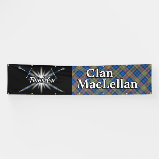 Highland Festival Clan MacLellan Tent Spandoek (Horizontaal)
