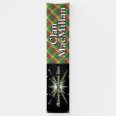 Highland Festival Clan MacMillan Tent Spandoek (Verticaal)