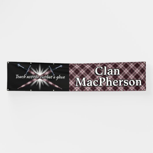 Highland Festival Clan MacPherson Tent Spandoek (Horizontaal)