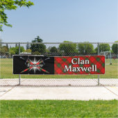 Highland Festival Clan Maxwell Tent Spandoek (Insitu)