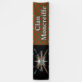 Highland Festival Clan Moncreiffe Tent Spandoek (Verticaal)