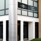 Highland Festival Clan Roos Tent Spandoek (Buitenkant Gebouw)