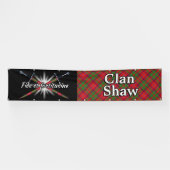 Highland Festival Clan Shaw Tent Spandoek (Horizontaal)