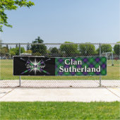 Highland Festival Clan Sutherland Tent Spandoek (Insitu)