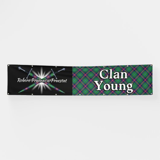 Highland Festival Clan Young Tent Spandoek (Horizontaal)